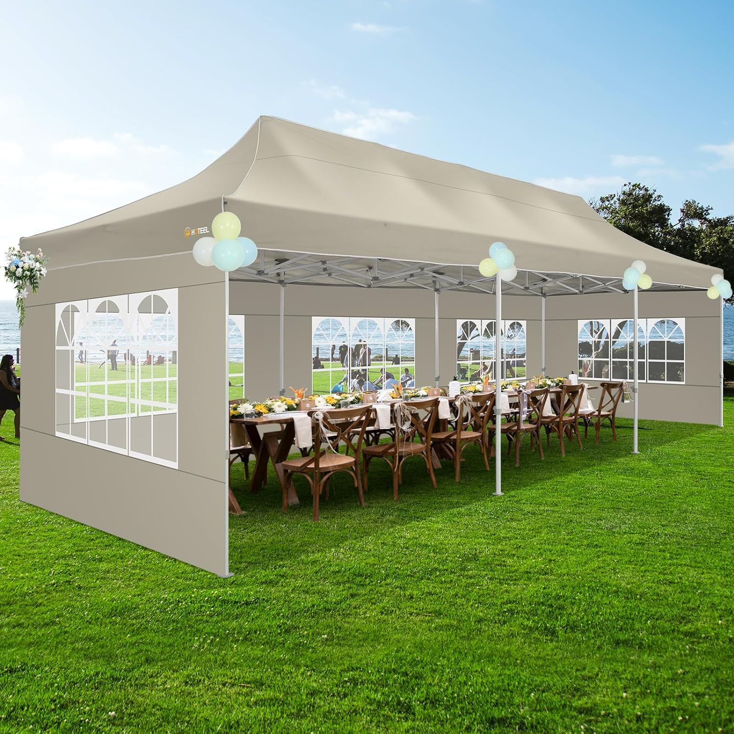 HOTEEL Canopy Tent 10×30 Pop Up Canopy Tent Review