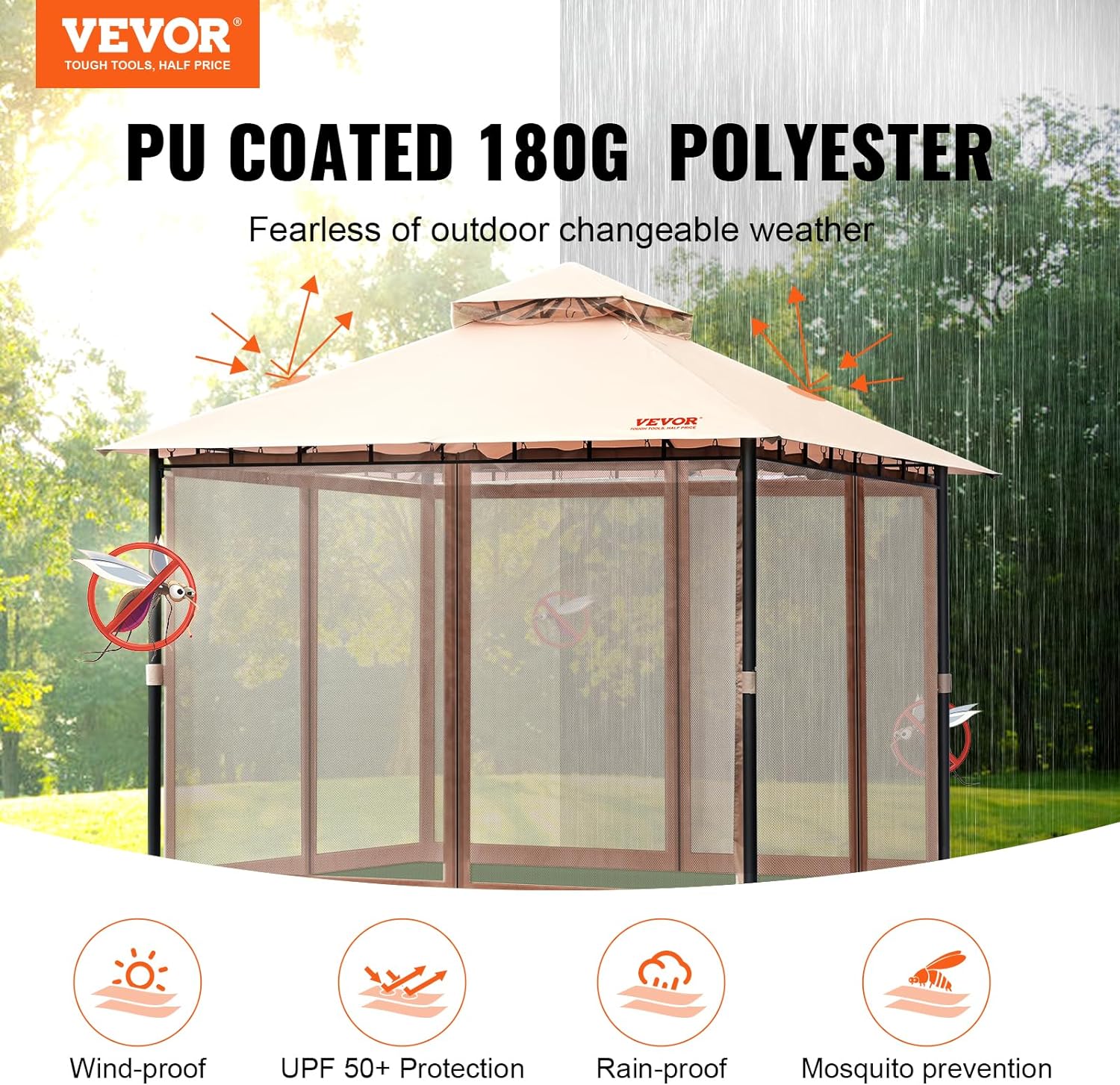 VEVOR Patio Gazebo Review